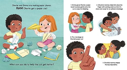 The Boo-Boo Book: an Interactive Storybook with 36 Reusable Bandage Stickers 2 51UW1+G3b4L