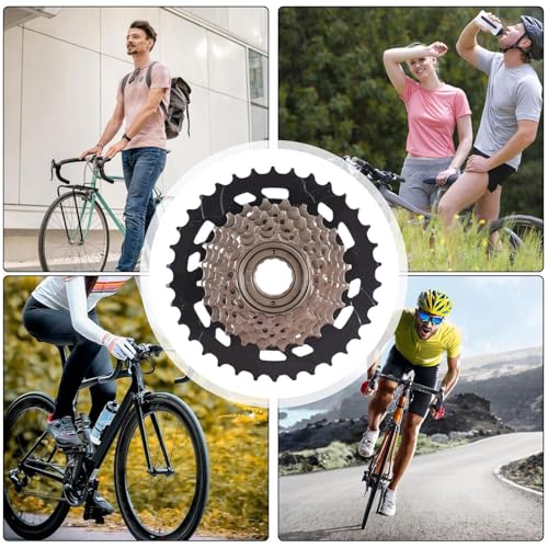 Roue de chaîne fixe à 6 vitesses durable pour vélo urbain - 4