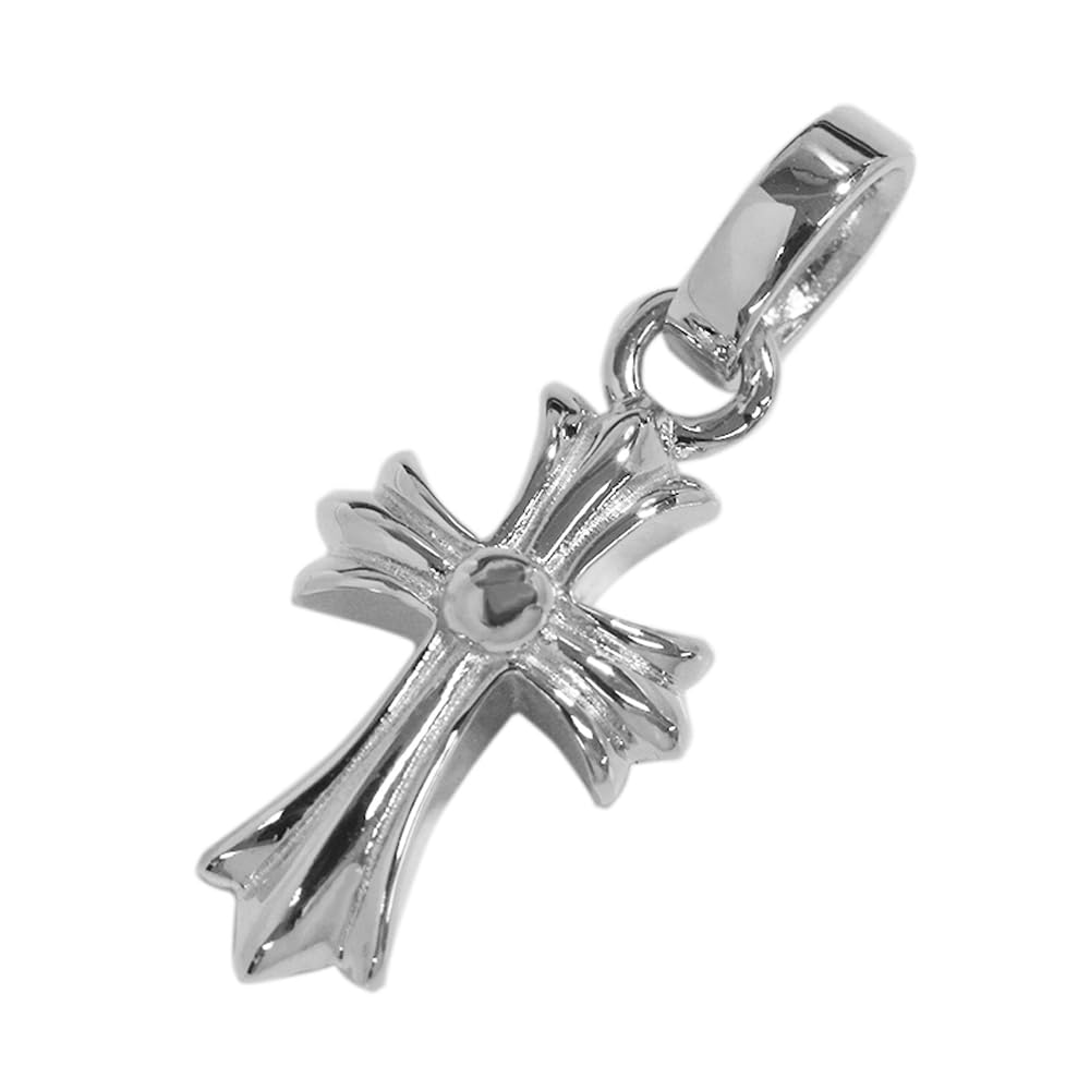 プラチナ製クロスネックレス プラチナ ダイヤモンドクロスネックレス 0.50ct｜無色透明の輝き