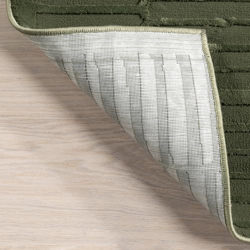 Tapete nuLOOM Kailani Verde 200x274 cm geométrico miniatura 5