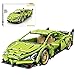 WEIZQ Tecnica Baustein Auto Super Corsa 587 mattoncini per costruzione di auto sportive, giocattolo da costruzione, compatibile con Lego Technic