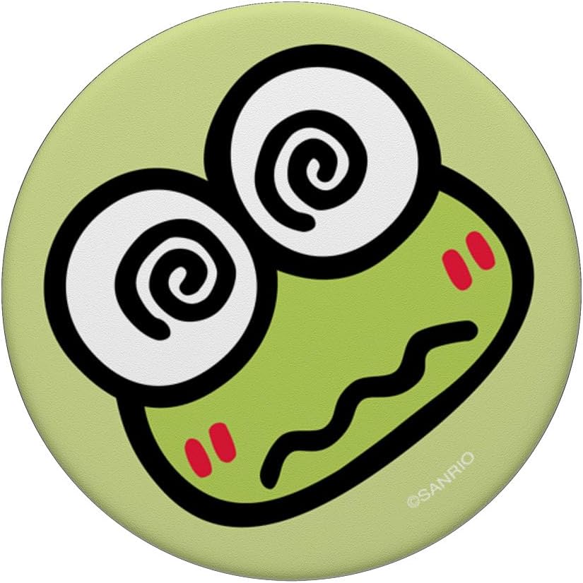 Keroppi Sad Face PopSockets Stand for Smartphones and Tablets PopSockets Adhesive PopGrip - Image 3