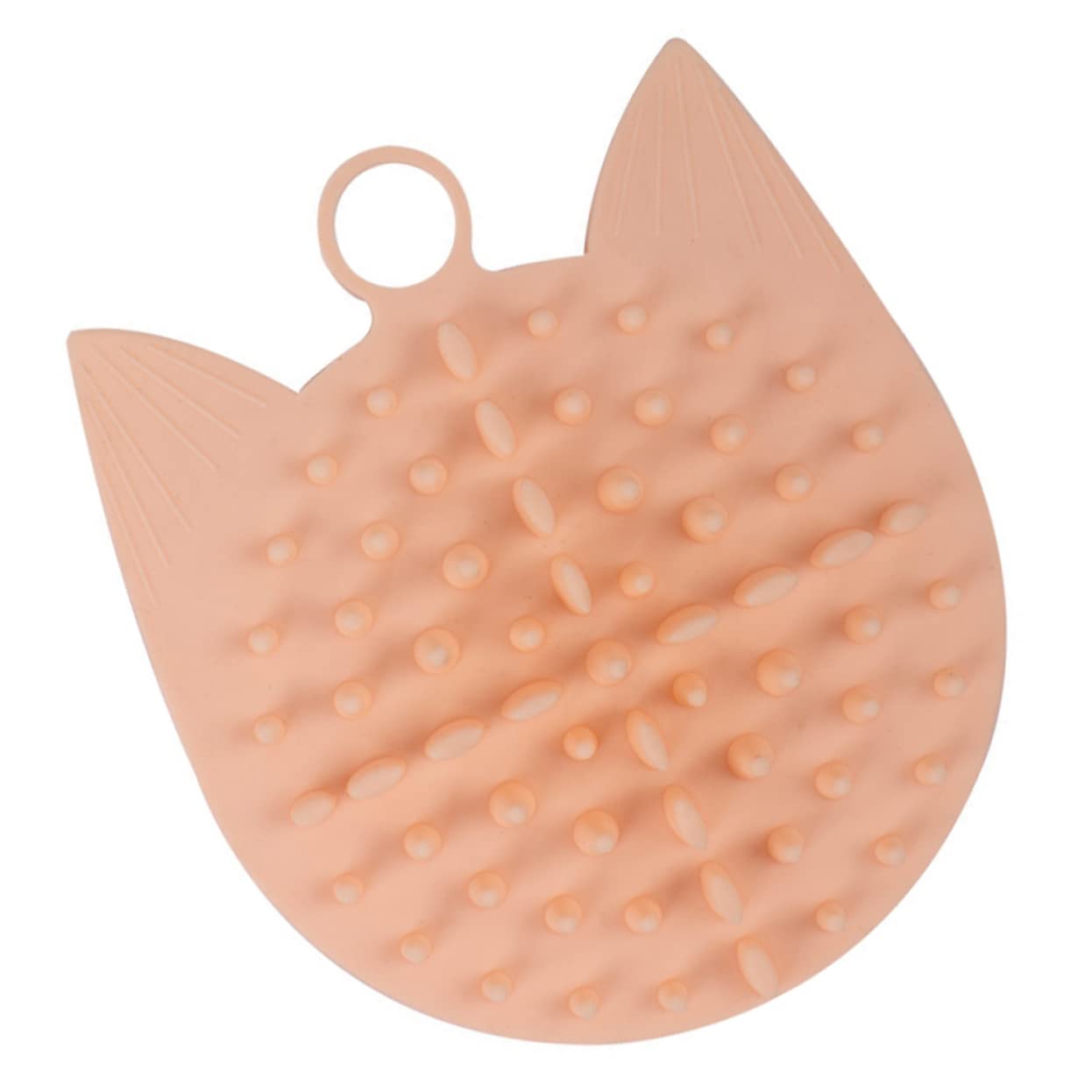 Parliky Silicone Cat Massager Comb Scratch Post Pet Grooming Tool Defur for Cats