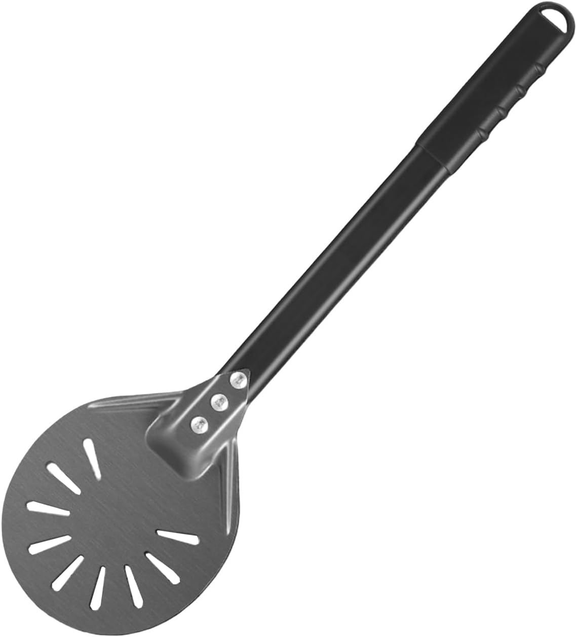 Pizza Turning Peel 6 Inch Round Anodized Aluminum Perforated Pizza Peel Turner With Metal Handle Pizza Paddle Spinner For Outdoor Pizza Oven Accessories Pizza Turning Peel 6 Inch Round Anodized Aluminum Perforated Pizza Peel Turner With Metal Handle Pizza Paddle Spinner For Outdoor Pizza Oven Accessories