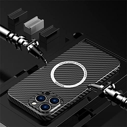 ZBTOP Carbon Fiber Texture Frameless Magnetic