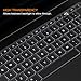 CaseBuy Premium Keyboard Cover Ultra Thin for 2025 Magic Keyboard(iPad Air 11 M3 & Pro 11 M5 M4), Magic Keyboard Folio(iPad A16 & iPad 10th Gen), iPad Pro 11-in Protector Skin Accessories