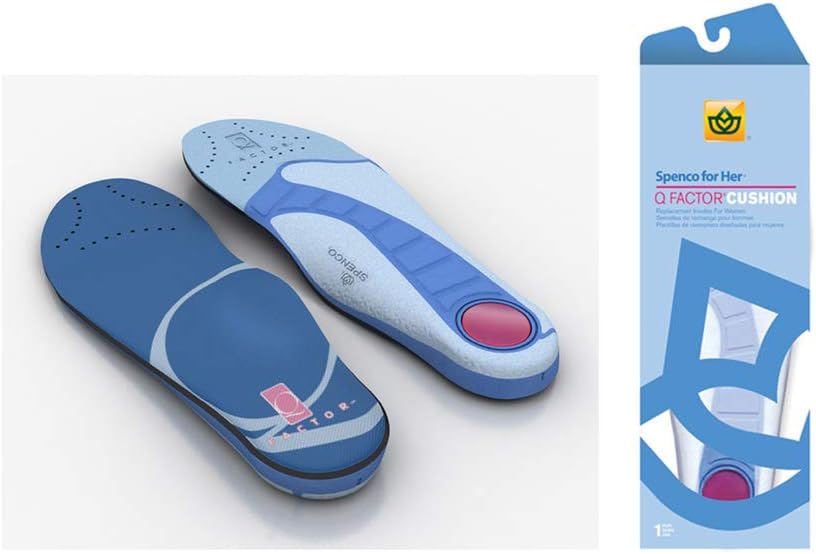 Spenco for Her Q Factor Support Shoe Insole Designed for