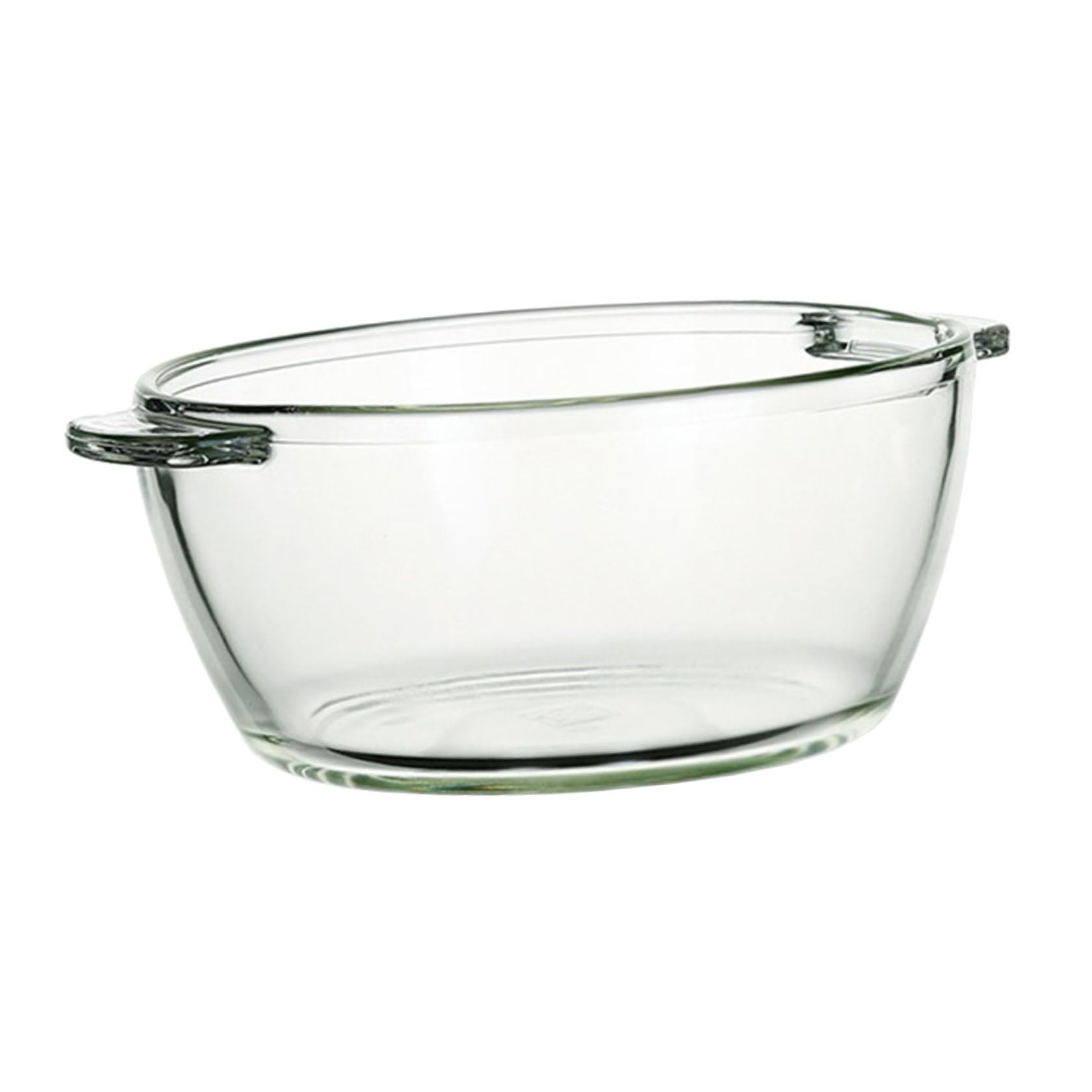 Bol en verre transparent 1L pour soupe chaude et service de table