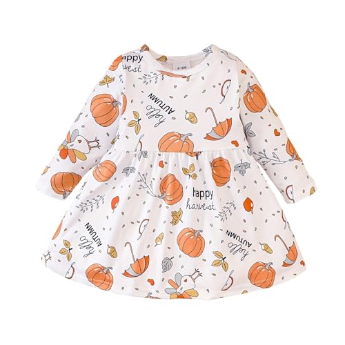 Vestido de Halloween para niña, para niños, cuento de hadas, calabaza, bruja, manga larga, tutú, falda temática, disfraz de encaje, vestido festivo, carnaval, fiesta, disfraz de calabaza, disfraz de