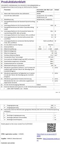 Mythics Monitor gaming Thanatos 4K 28" PC, PS5, Switch 2 e Xbox - UHD 2 160 px - Frequenza 144 Hz - 1 ms - HDMI 2.1 + 2.0 - Pannello IPS - Monitor - Immagine 13