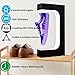 Levitating Shoe Display Magnetic Floating Sneaker Stand LCD Interactive Screen Adjustable Wide Range Accurate Weight Optional Rotation Speed Colorful LED Lights Acrylic Rack Exhibition Christmas Gift