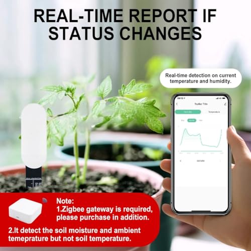 Testeur de sol Zigbee pour optimiser l'arrosage de vos plantes - 5
