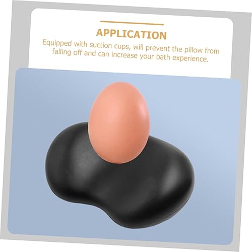 Miniatura 4 de FRCOLOR Almohadas de bañera para dormir de espalda, almohada de bañera para baño, glamping, accesorios de spa, almohada para bañera de salón, cojín