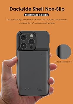Amazon.com: Battery Case for iPhone 15 Pro, 10000mAh