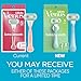 Gillette Venus Extra Smooth Razor for Women, Includes 1 Reusable Razor Handle + 2 Refills, Ergonomic No-Slip Gel Handle and Shower Holder