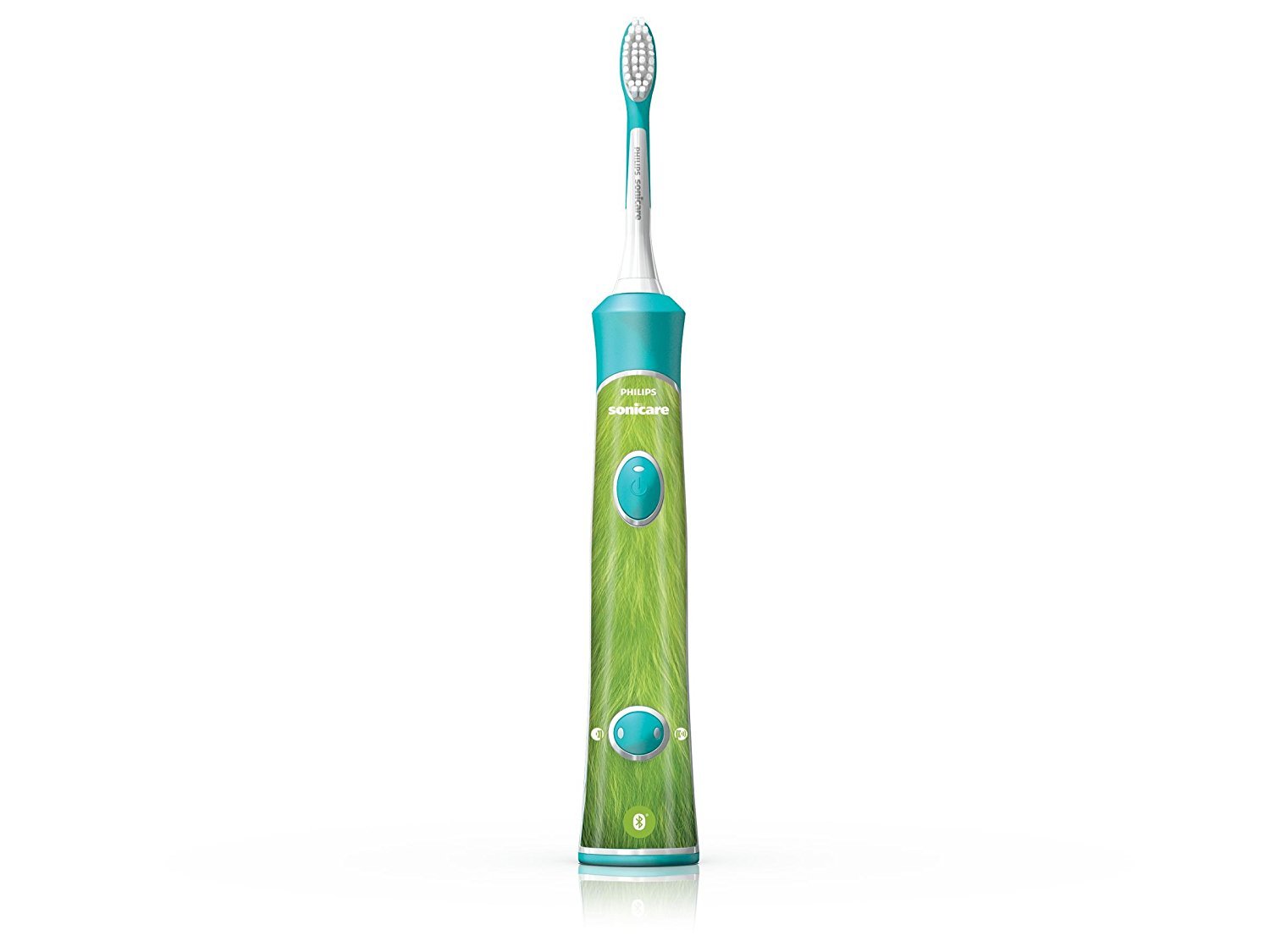 Philips Sonicare HX6322/04 ForKids Spazzolino Elettrico per Bambini con Tecnologia Sonica, Connesso all'App per un'Igiene Orale Divertente