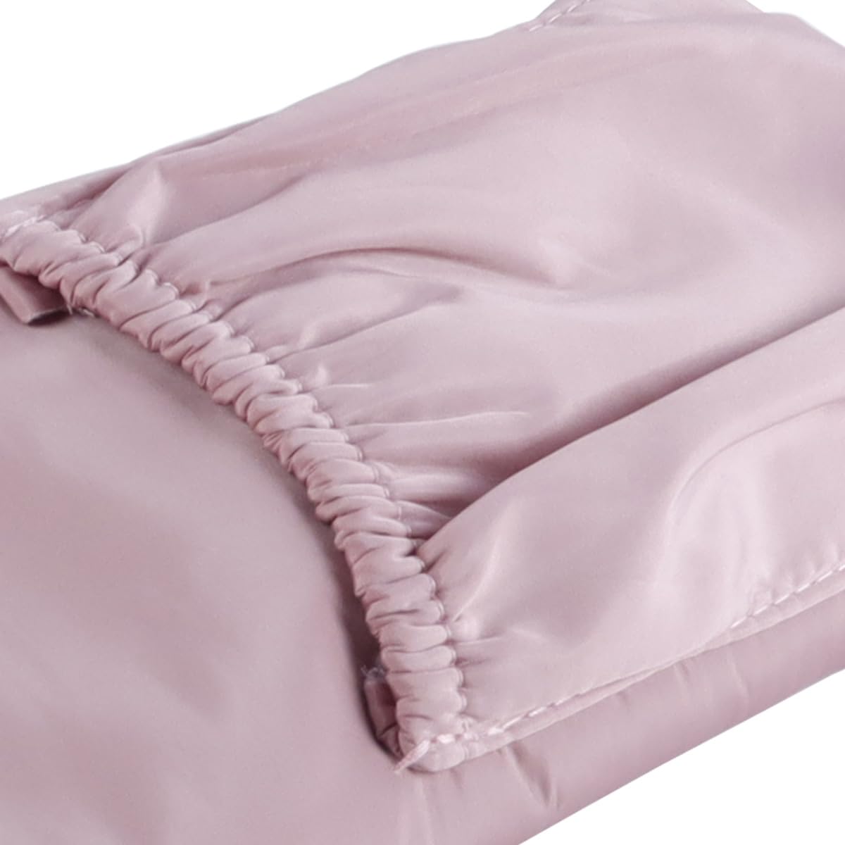 Bolsa para rizador de pelo, resistente al calor, estuche de viaje para el hogar, color rosa claro