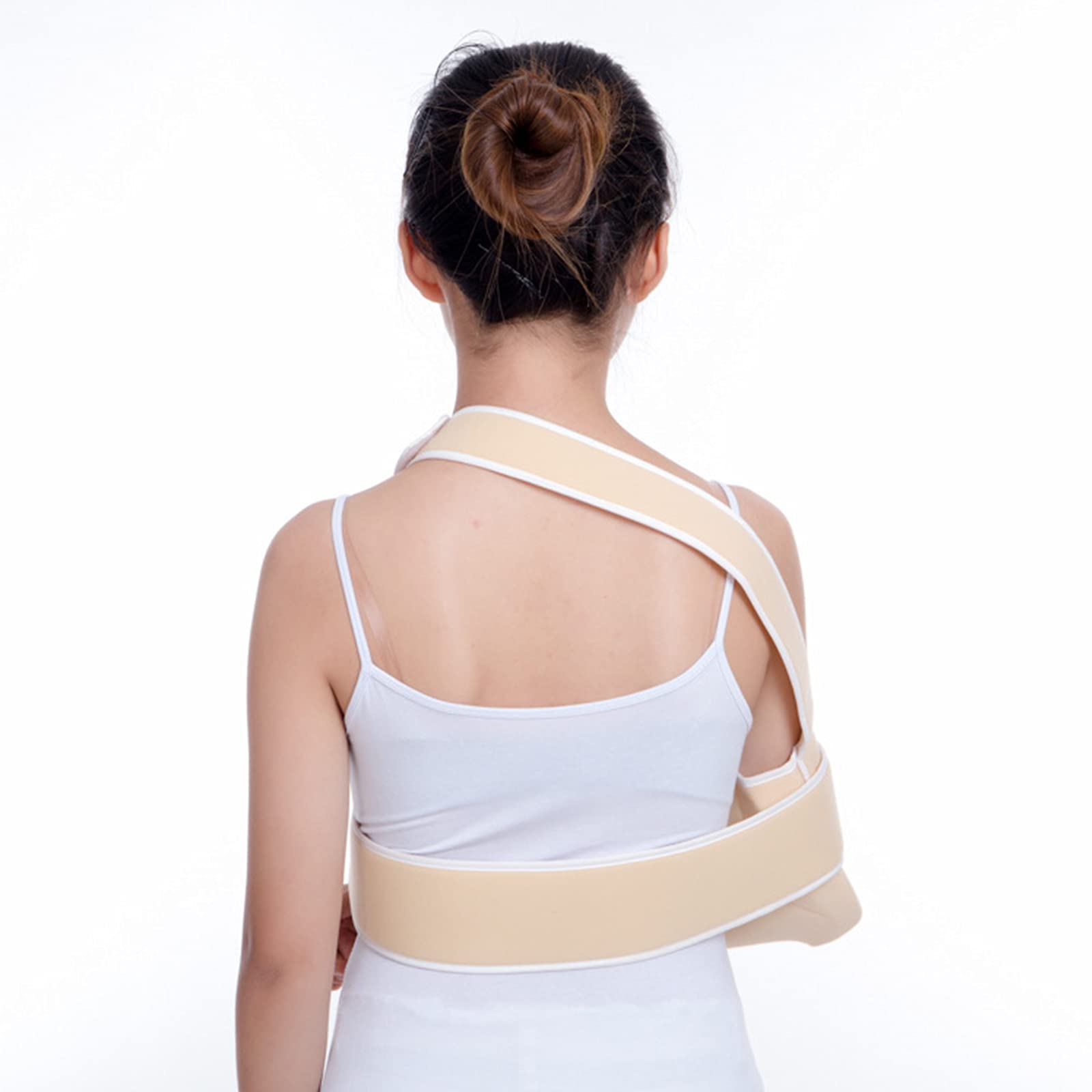 Inmovilizador de Hombro con Cabestrillo para Brazo, Soporte para Manguito rotador, Cabestrillo médico Ajustable para Huesos Rotos, dislocaciones, esguinces, distensiones y desgarros