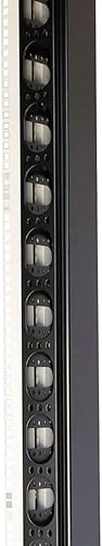 Miniatura 5 de RAISING ELECTRONICS Administrador de cable de acero vertical de 42 U para gabinetes de estantes de servidores una pieza