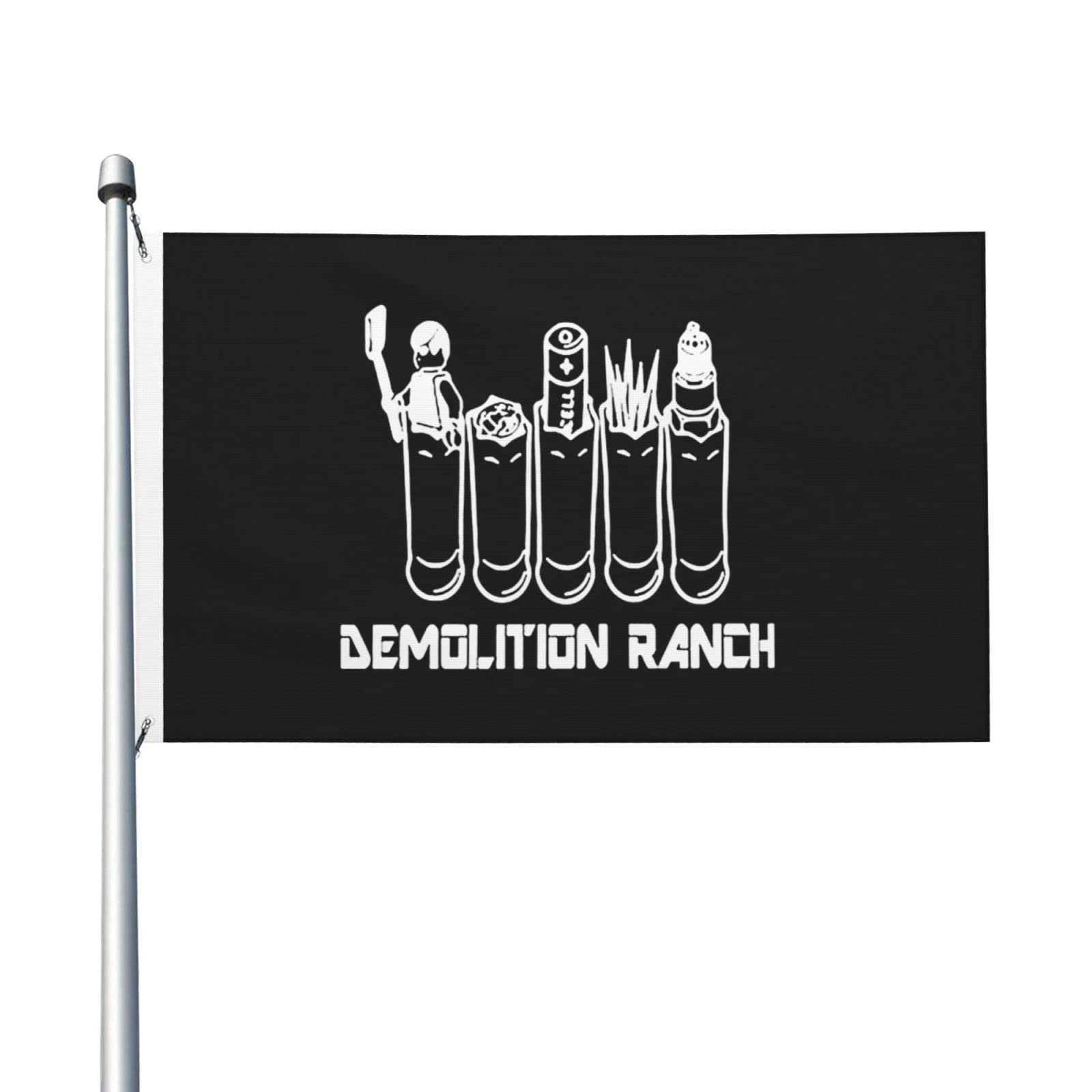 GenericDemolition Ranch Outdoor Garden Flag Garden Decoration 3x5ft Family Logo Double-Sided Printing Flag
