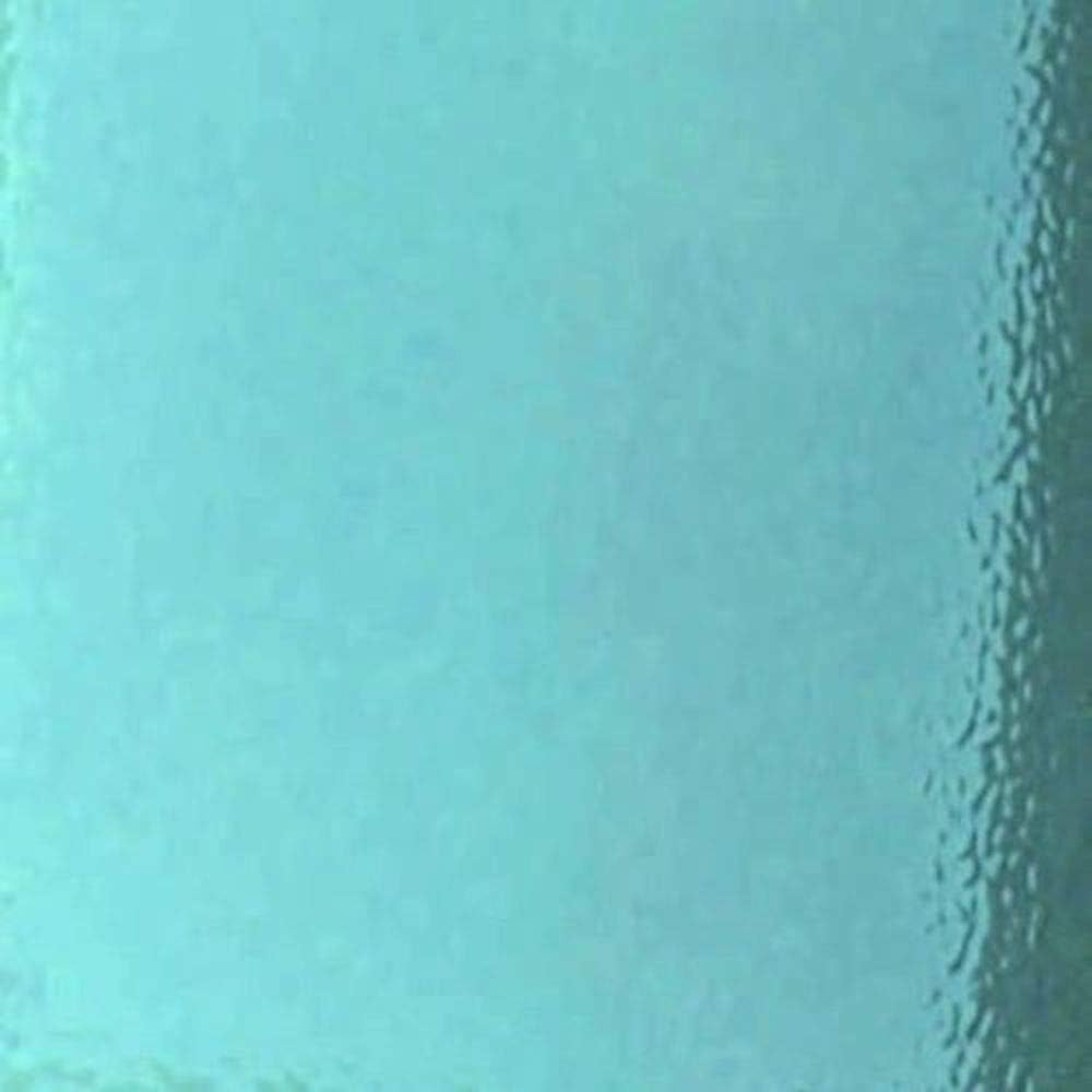 Turquoise English Muffle Wissmach Stained Glass Sheet by Sun and Moon Stained Glass