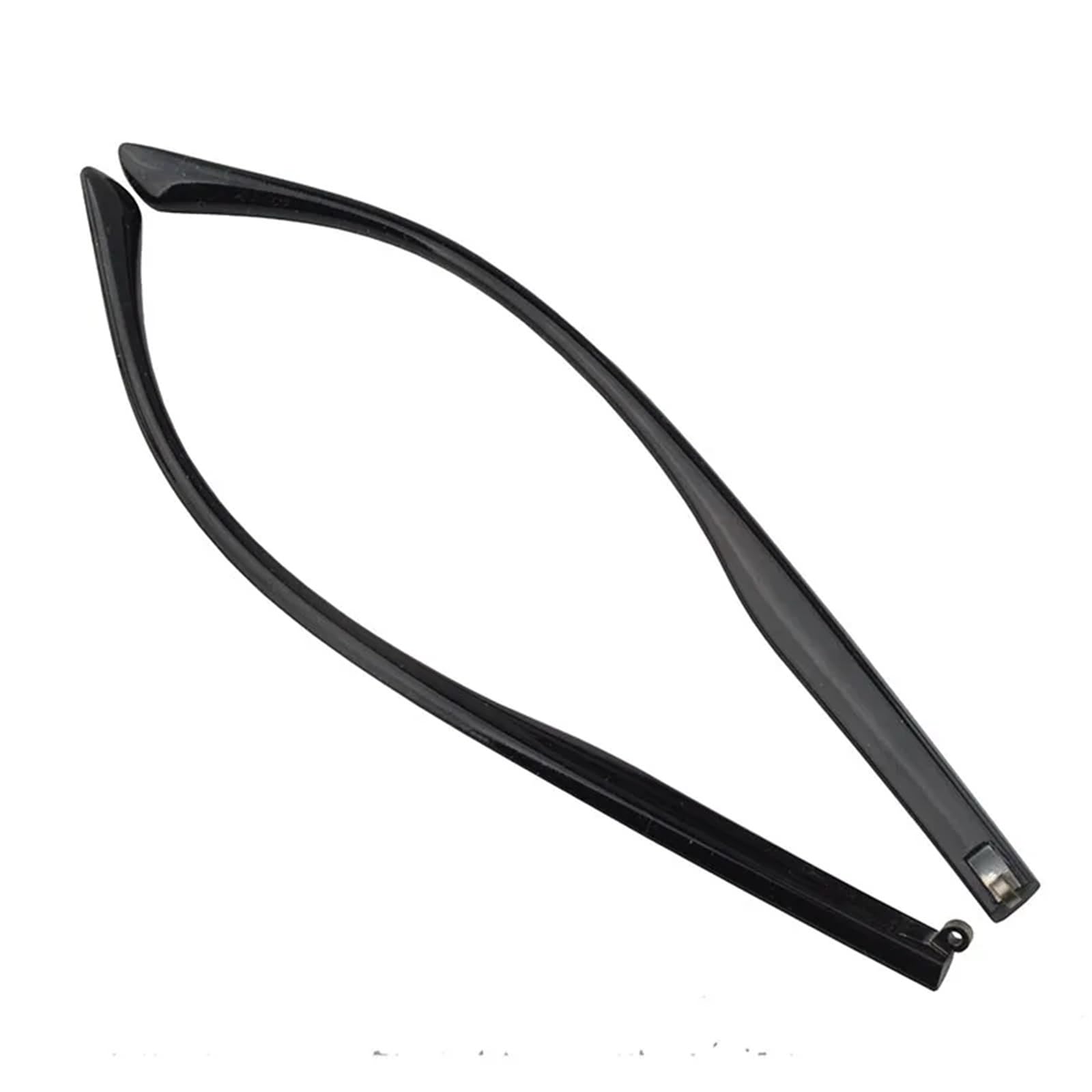 Noga zausznika okularów 10 par czarnych brązowych okularów PC Zawias do Akcesoria naprawy zauszników PC001(Pc01 Black)