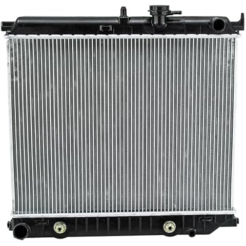 COOLINGBEST 2707 Aluminum Core Radiator For 2004-2012 Chevy Colorado GMC Canyon 2.8 3.5L Radiators 2005 2006 2007 2008 2009 2010 2011 04 05 06 07 08 09 10 11 12 Cover