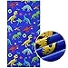 Telo Mare Dinosauro - 76 x 152cm Asciugamani da Campeggio Microfibra per Ragazzi Bambini Senza Sabbia Coperta da Spiaggia Piscina Viaggio Escursionismo Asciugamano Articoli per Feste di Dinosauri