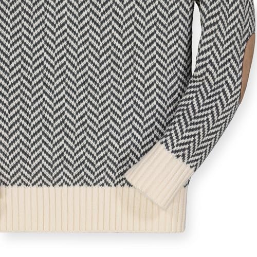 Image of Hope & Henry Boys' Long Sleeve Crew Neck Pullover Sweater