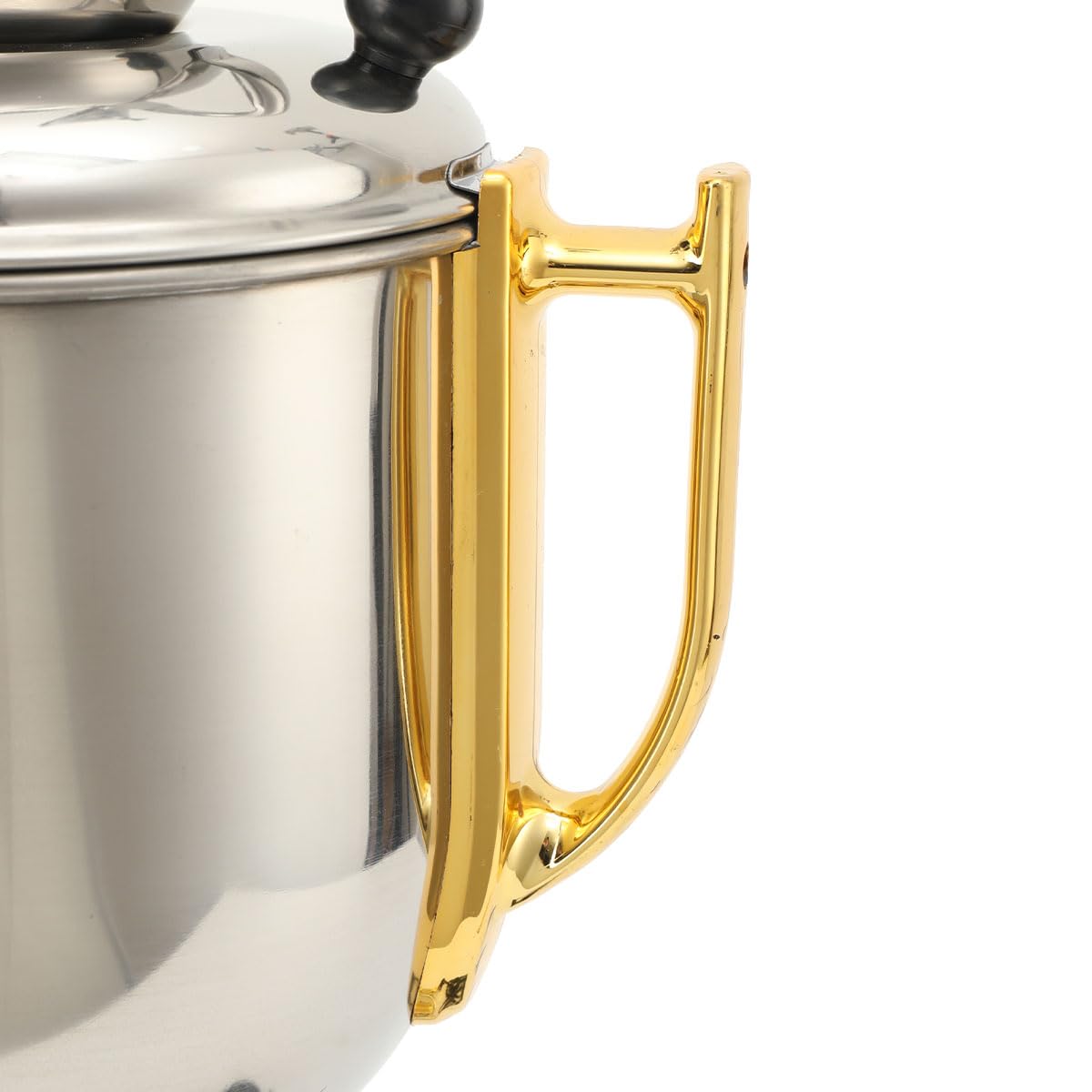 Samowar 5 L Semaver Edelstahl – Teekocher/Elektrischer Samowar für Gastronomie & Haushalt