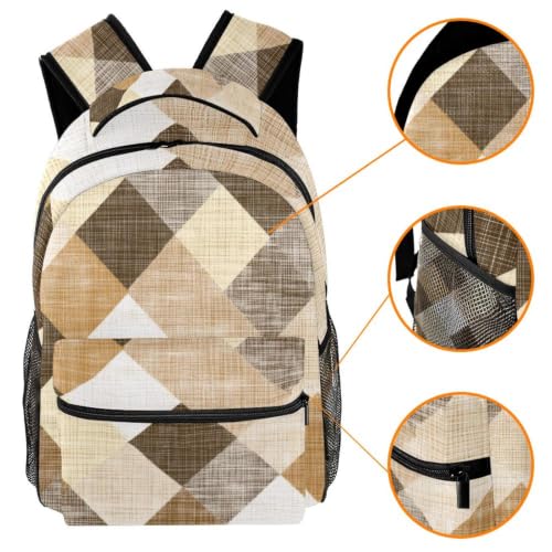 Mochila escolar cómoda de mariposas con protección para portátil y libros 3