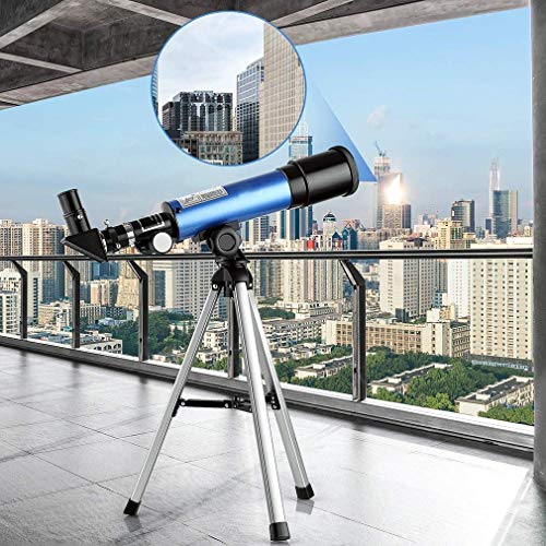 Telescopio astronómico refractor portátil DCYEQRQ miniatura 2