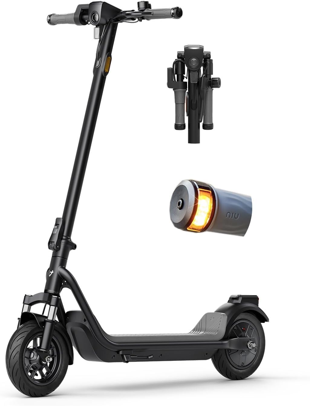 NIU Electric Scooter for Adult - KQi 100 200 Series E Scooter w Suspension 600-700W Peak Power 18-33