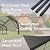 Devoko 12x20 FT Metal Carport, Heavy Duty Car Canopy with Reinforced Base Frame, Galvanized Steel, Outdoor Shelter for Cars, Trucks, Boats, Tractors & RV (Black)