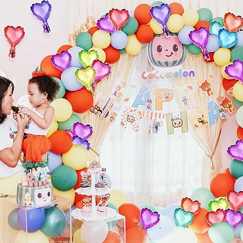 50 Pezzi Palloncini a Forma di Cuore, 1,27cm Mini