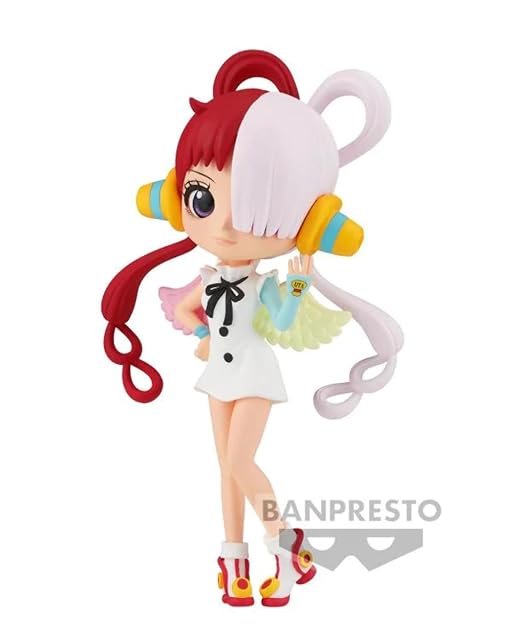 Foto 3 de 8 de Banpresto BP88607P Q Posket Uta Figura, One Piece Film Red, 14 cm, Multicolor
