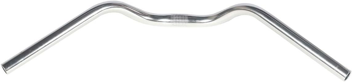 SENQI Mountain Bike Road Bike Handlebar Vintage Style Riser Bar Aluminum Alloy (22.2MM x 25.4MM x 580MM,Silver) : Sports & Outdoors