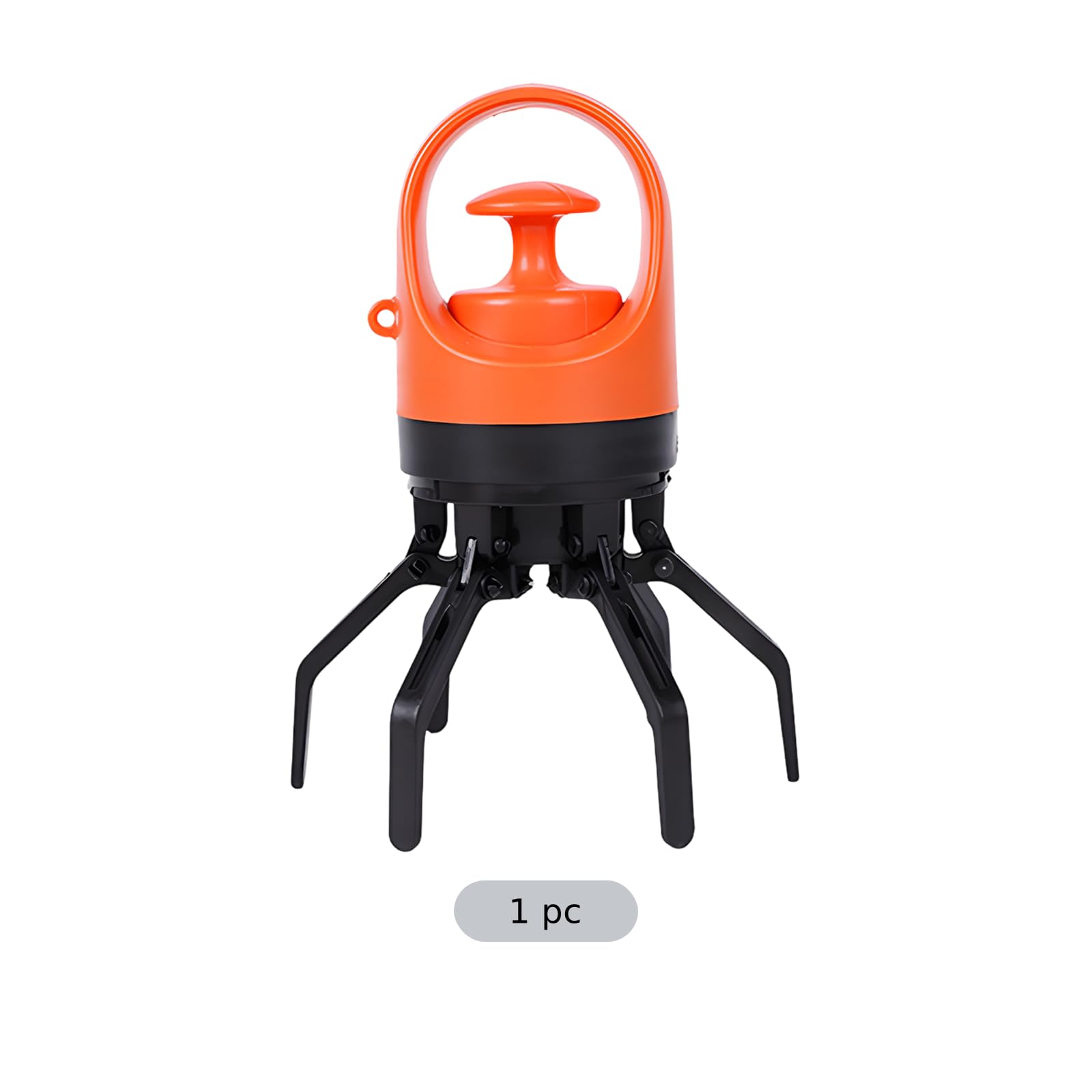 Ramasse-excréments portable pour chien, mâchoire rétractable 20 x 7 cm, distributeur de sacs intégré, prise sans contact pour promenades, camping, voyages, transport facile et rangement compact