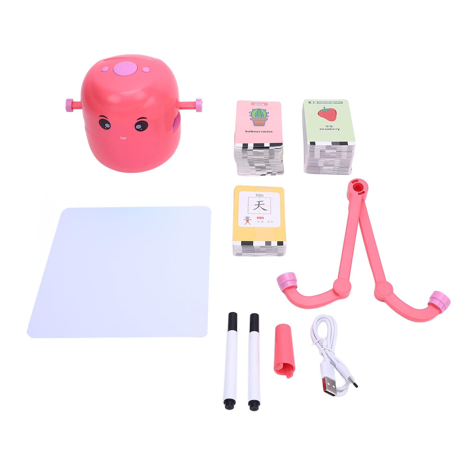 Generic Robot Educativo per il Disegno Intelligente, Giocattolo Interattivo Premium per L'apprendimento della Pittura, per Bambini e Adulti, con Carte e Penne, per gli Appassionati della Natura e