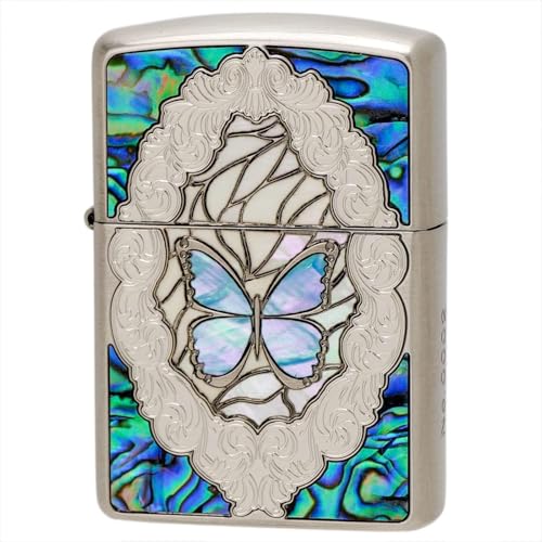 Wb|[(Zippo) ICC^[ tg A[}[ o^tC & [Y ʃv[g\ VFCC ʉH u[  ԕ o XebJ[t Butterfly & Rose BL