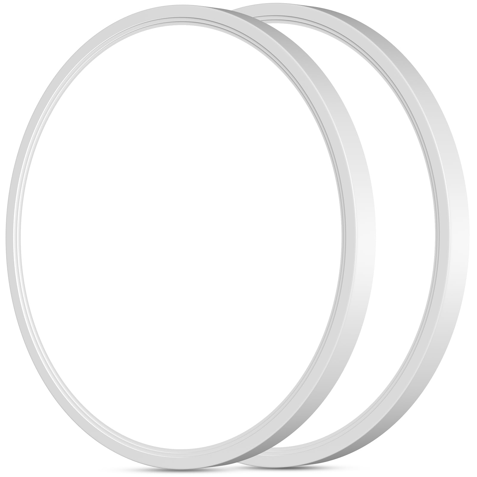 Flush Mount LED Ceiling Light, 12 Inch Ceiling Light Fixture, Ultra Thin 21W 2100LM Ceiling Lights with 5 Dimmable Color Temperature, Ceiling Lights for Bedroom, Kitchen, ETL Listed, 2 Pack