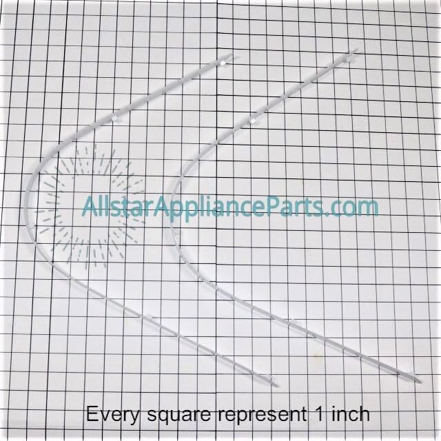 WE03X10007 Dryer Drum Slide Glide or Pad (2 PACK)