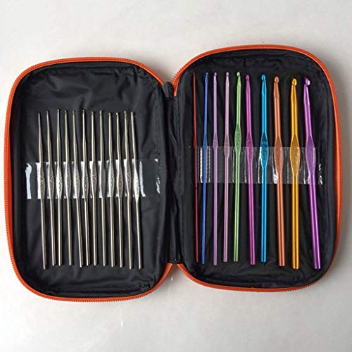 Fewear Knitting Needles for Beginners Kit for Adults with Case, Crochet Hooks, Kntting & Crochet Accessories, 100pc (Multicolor) - Thumbnail 5