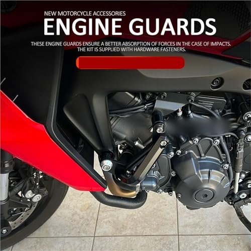 Eviter les carters brisés avec cette protection moteur pour MT-09 2023