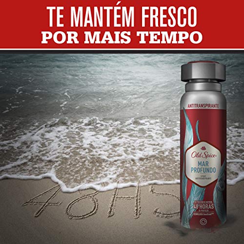 Desodorante Spray Antitranspirante Old Spice Mar Profundo 150Ml, Old Spice