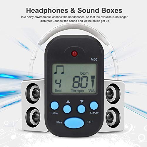 Alomejor Métronome Numérique Portable Multifonctionnel Clip-on Digital Beat Tempo Metronome pour Piano Violin Guitar… - Les Beatles, Paul McCartney, John Lennon, RIngo Starr, George Harrison Alomejor Métronome Numérique Portable Multifonctionnel Clip-on Digital Beat Tempo Metronome pour Piano Violin Guitar… – Image 5