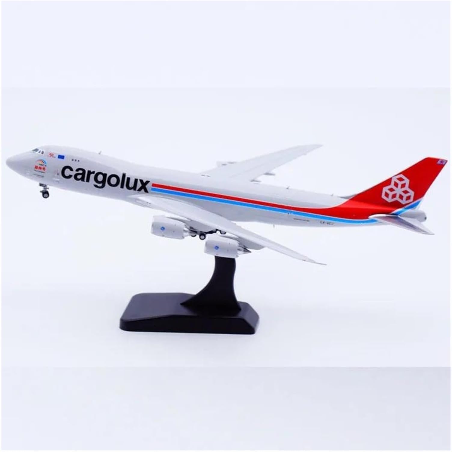 Static Aircraft Model 1:400 for Cargolux Airline Boeing B747-8F Plane Model Diecast Alloy Aircraft Model Decorative Ornaments