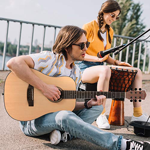 Image of Donner 36'' Dreadnought Acoustic Guitar Package 3 /4 Size Beginner Guitar Kit DAG-1M Spruce Body with Bag Capo Tuner Strap String Guitar Picks