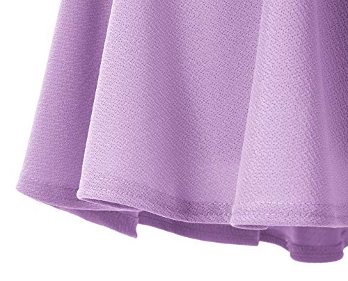 Image of Urban CoCo Women's Basic Versatile Stretchy Flared Casual Mini Skater Skirt