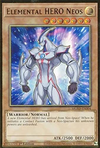 Amazon.co.jp: 遊戯王 MGED-EN004 E・HERO ネオス Elemental HERO 